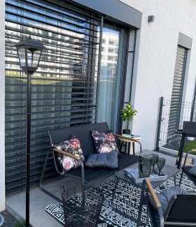 Trnava Apartment | Exclusive City Apartment & Garden Bliss & Near Center & Free Parking