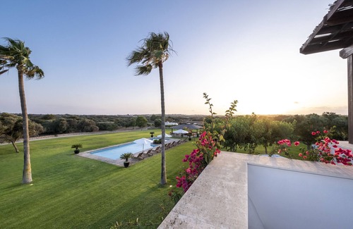 Sant Lluis House | Exclusive luxury estate with padel court, mini-golf, hot tub & pools