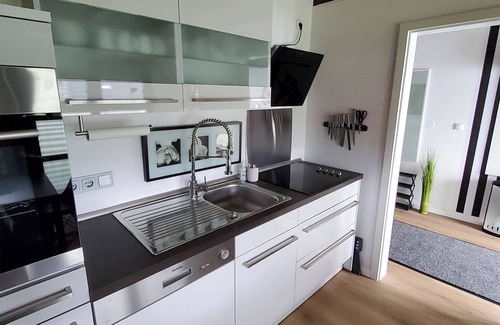 Eckersmuhlen Apartment | Exclusive vacation apartment (60 sqm) in a quiet location with box-spring bed