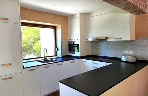 Pedreguer Villa | Exclusive Villa at La Sella Resort with Mountain View, Sea View, Pool, Wi-Fi, A/C, Terraces & Garden