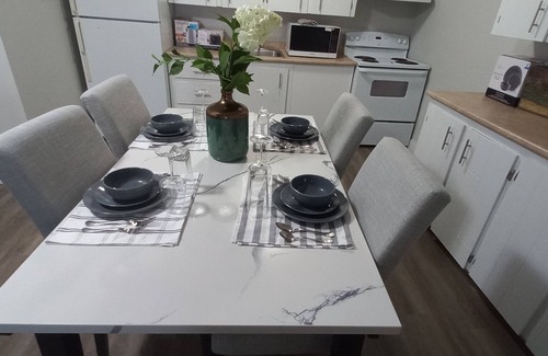 Dieppe Apartment | Executive 2BR Apartment | Walk to Hospitals | In-Unit Gym + Wi-Fi