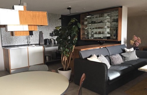 Immenstadt im Allgaeu Apartment | Exklusiver Souterrain - Zentral, Ruhig mit Großer Terrasse, Sauna und Bergblick