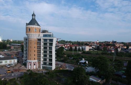 Delitzsch Apartment | Exklusives Wohnen im historischen Wasserturm dem Highlight von Delitzsch WE316