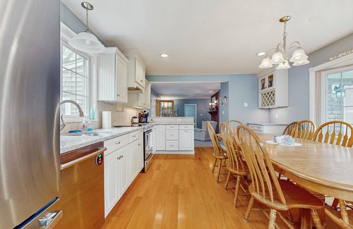 Hyannis House | Expansive Getaway w/Fenced Yard, Outdoor Shower & Private Neighborhood Beach