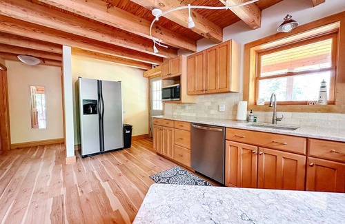 Standish House | Expansive Upscale Retreat on 2 Acres with Sebago Beach Access, Canal Dock, A/C