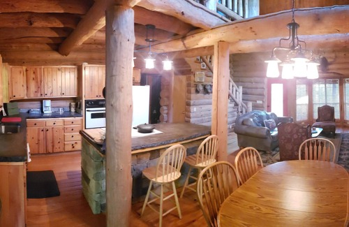 Hulbert Cabin | Experience nature nearby! Cozy 3-bedroom cabin, next to Ft. Gibson Lake!