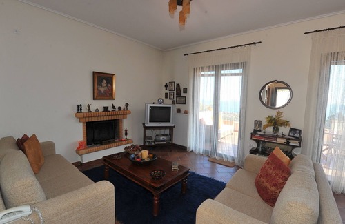 Melissopetra Villa | Exquisite Sea-View, Epidavros Village, 5 min of the nearest beach