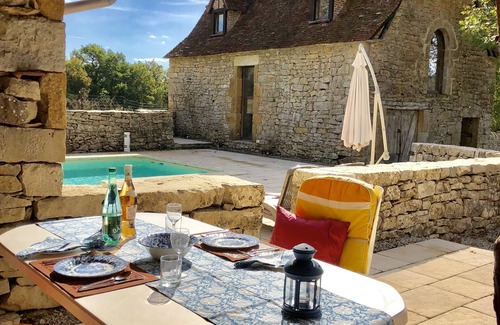 Camboulit House | Exquisite secluded cottage for a couple, with terraces and private swimming pool