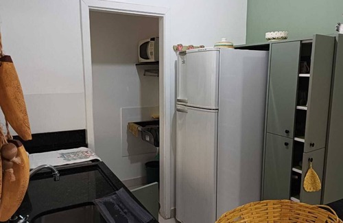 Toninhas Apartment | Exuberant view of Toninhas Beach - 100 meters from Toninhas Beach.-