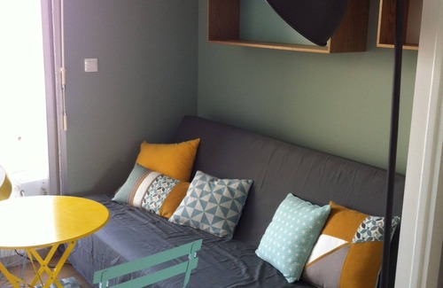 Sete Apartment | Face mer Plage à 2m Studio 4 Personnes
