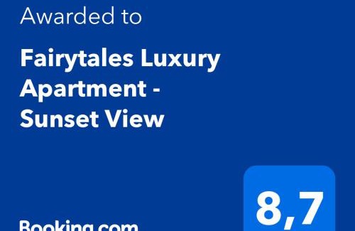 Corfu Apartment | Fairytales Luxury Apartment - Sunset View