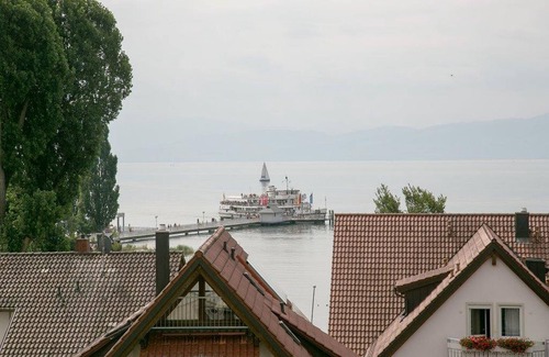 Immenstaad am Bodensee Apartment | Family comfort double room with separate children's room - bunk bed (up to 2 children)