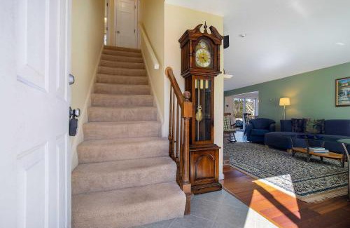 East Falmouth House | Family Escape Lake firepit