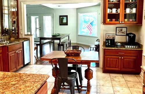 Fluker House | Family friendly home on 20 acres with small beach on 4 acre pond.