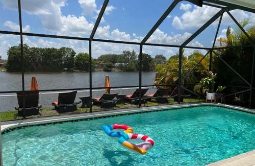Sunrise House | Family -Friendly luxurious HEATED pool with water view