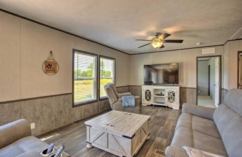 Madill House | Family-Friendly Madill Home Peaceful Setting