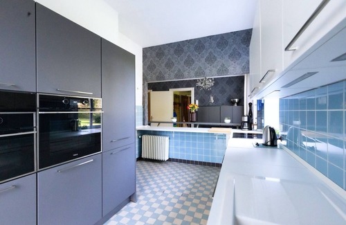 Burgsteinfurt Villa | Family Group Villa with Garden, Sauna & Fireplace