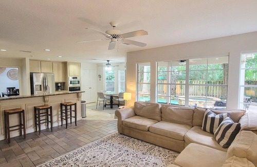 Alden Bridge House | Family home with private pool/spa in heart of The Woodlands TX