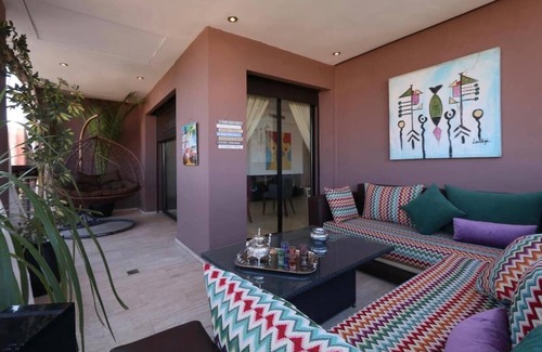 Hivernage Apartment | fancy Apartment with a beautiful balconey ,near to parks,supermarket,restaurants
