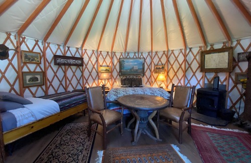 Rigby Resort | Fantastic and Fun “O Canada" Yurt, sleeps 4