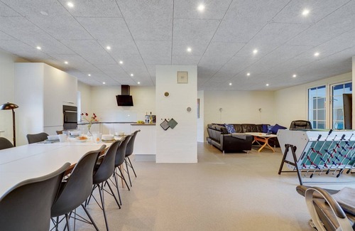 Øhuse House | Fantastic pool house on the North Sea coast in a nature reserve for 3-4 families