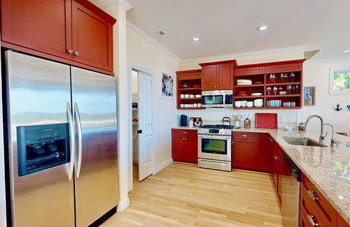 Myrtle Grove House | Fantastic Water Views, Pool, Hot Tub, Outdoor Kitchen, Fishing Dock, Waterfront Updated Home, DogsOK