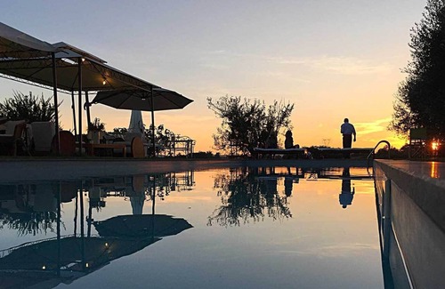 Lake Bracciano Villa | Farmhouse 30 minutes from Rome. Panoramic private swimming pool, garden and playground.