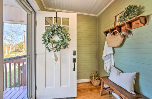 Browns Summit House | Farmhouse Cottage on 10 Acres Trails On-Site