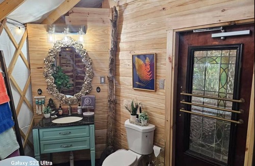 Gap Mills House | Feathered Fern Yurt