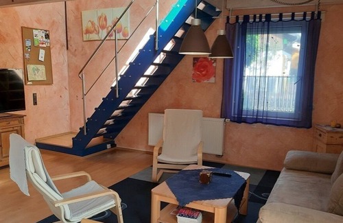 Karlstadt Apartment | Feriendomizil (60m2) mit Terrasse inkl. Strandkorb und Grill