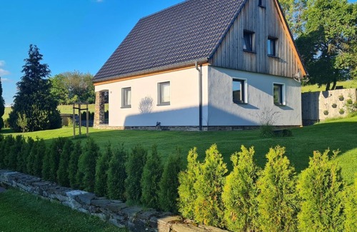 Zaulsdorf House | Ferienhaus Krannich - Ferienhaus, Dusche, WC, 2 Schlafräume