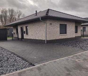 Barssel House | Ferienhaus Luna am schönen Harkebrügger See mit Kamin