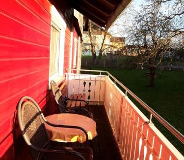 Roehrnbach Apartment | Ferienwohnung im Seidlerhof mit Balkon und Garten