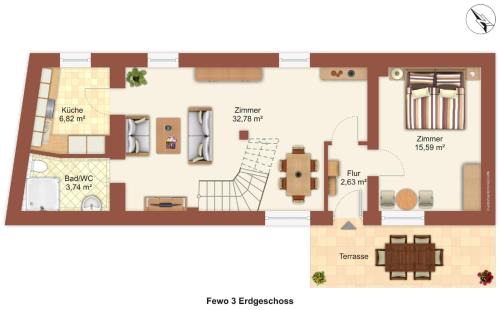 Ploen Apartment | Ferienwohnung Kruppa
