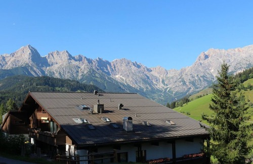 Saalfelden am Steinernen Meer Apartment | Ferienwohnung Malejo am Hochkönig - Appartement/fewo, Dusche und Bad, WC, Bergseite