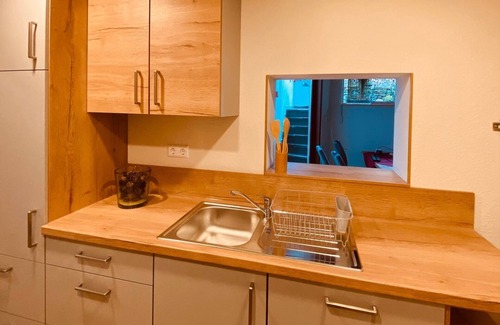 Kappelrodeck Apartment | Ferienwohnung Schwarzwald-Lodge im Souterrain