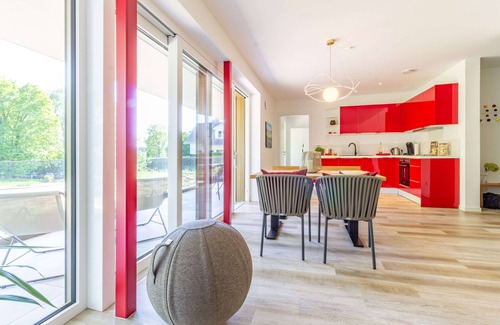 Korbecke Apartment | Ferienwohnung "seeblick", 91qm, 2 Schlafräume, max 4 Personen