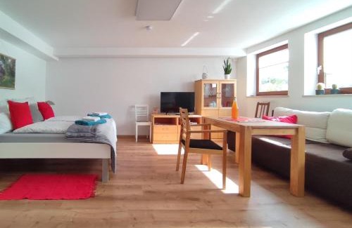 Wangen im Allgaeu Apartment | Ferienwohnung Trifts l Einzelbetten l Parkplatz l AusZeit Card