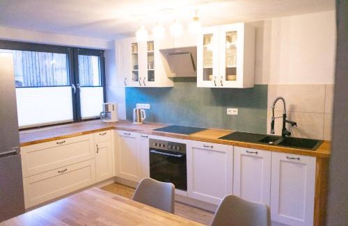 Watterbach Apartment | Ferienwohnung "Wasser" mit Sauna im Ferienhaus am Waldbach
