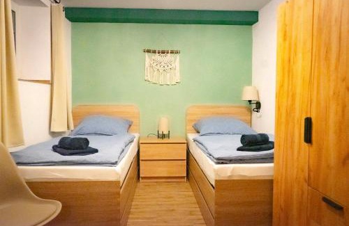 Watterbach Apartment | Ferienwohnung "Wasser" mit Sauna im Ferienhaus am Waldbach