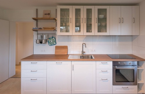 Oberreitnau Apartment | Ferienwohung Rosa 105 qm für max 5 Personen mit Großer Sonnen - Terrasse
