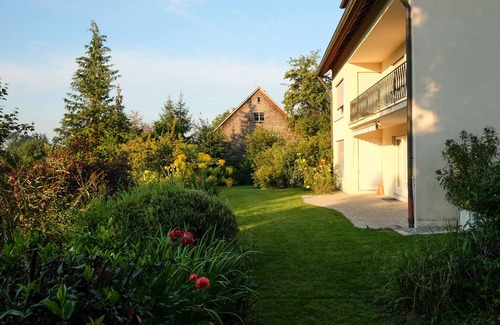 Oberreitnau Apartment | Ferienwohung Rosa 105 qm für max 5 Personen mit Großer Sonnen - Terrasse