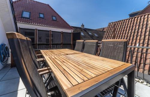 Emden Apartment | FEWO am Schwanenteich mit Dachterrasse - Innenstadt