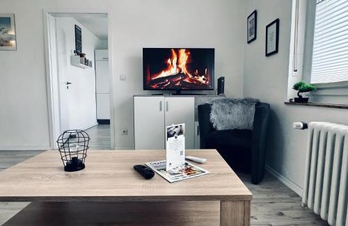 Nordhorn Apartment | FeWo Euregio Terrasse & Klinik-Nähe