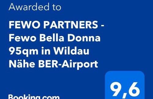 Wildau Apartment | FEWO PARTNERS - Fewo Bella Donna 95qm in Wildau Nähe BER-Airport