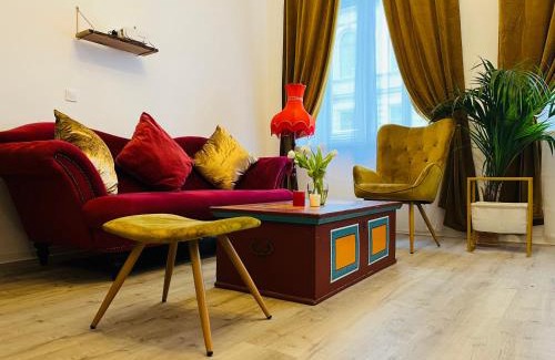 Goerlitz Apartment | FILMAP-Apartments-Zentrale Lage-Boxspringbett-Beamer-Popcorn-gratis Parkplatz
