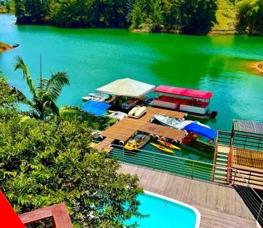 El Penol Villa | Finca Santa Monica Guatape