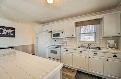 Mecosta Cottage | Fire Pit & Grill: Lakeview Mecosta Cottage!