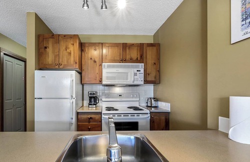 Sun Peaks Condo | Fireside Lodge 316: Charming, Pet Friendly, 1BDRM Condo w/Shared Hot Tub