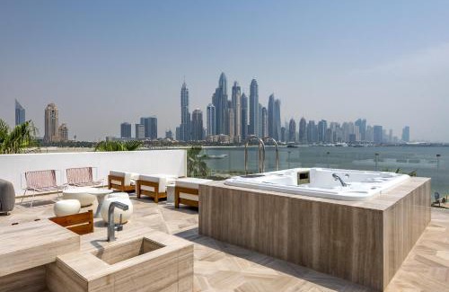 Palm Jumeirah Villa | Five Palm Luxury Beach Villa with Private Pool, Panoramic Views, and Jacuzzi by Exclusive Holiday Homes